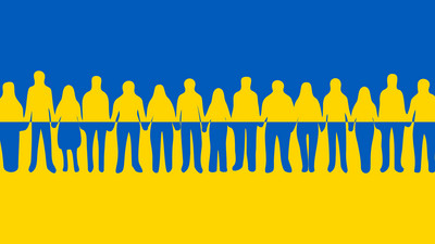 Flagge Ukraine