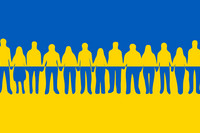 Flagge Ukraine